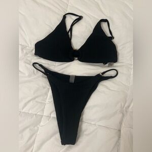 Black Women's Swimwear Set